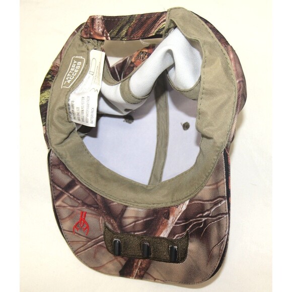 Huntworth Lighted Camo Hunting Adjustable Baseball Cap Hat UNISEX - Picture 7 of 7